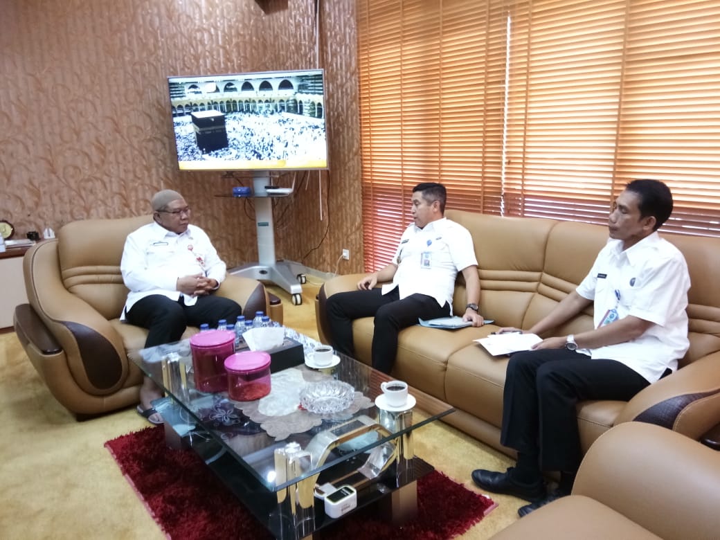 Rapat Koordinasi dengan Kepala Kesbangpol Provinsi Banten dengan Kepala BNN Provinsi Banten dan Kabag Umum BNN Provinsi Banten