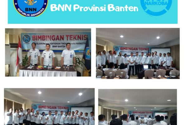 Kepala BNN Provinsi Banten Menghadiri Undangan sebagai Narasumber kegiatan Bimtek Lidik dan Sidik TP. Narkotika