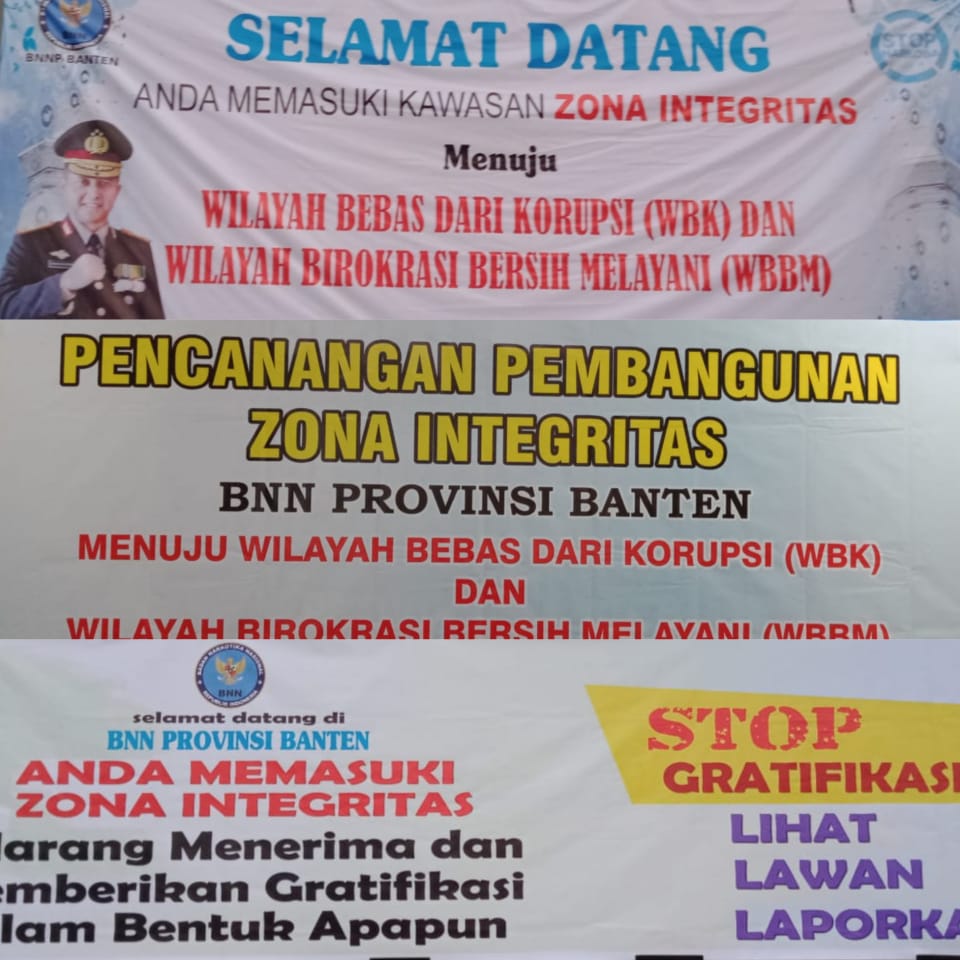Zona Integritas Di BNN provinsi Banten