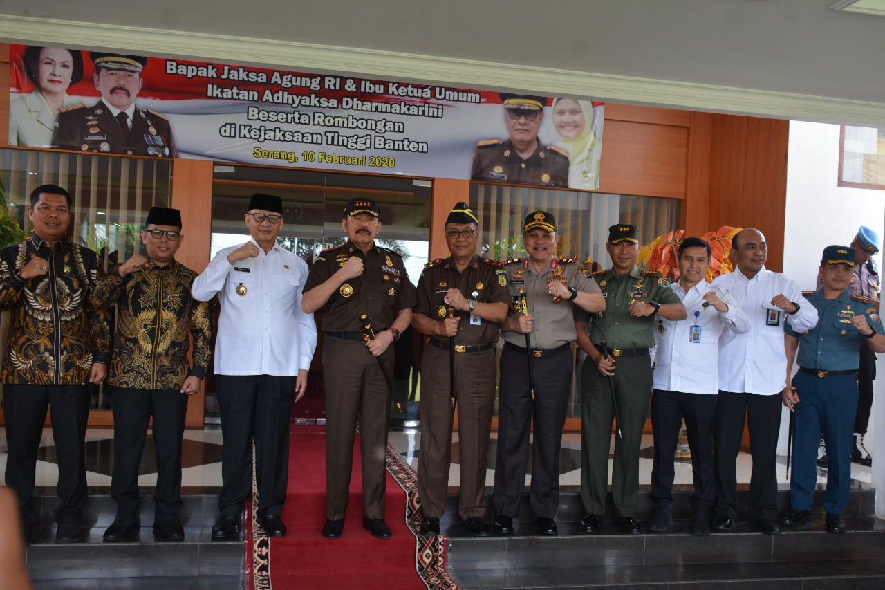 Kepala BNN Provinsi Banten, sambut Kunker Jaksa Agung RI di Provinsi Banten 