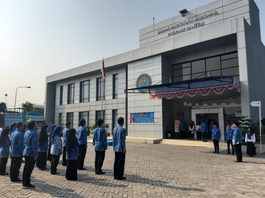 BNN Provinsi Banten Memperingati Upacara Hari Pahlawan 10 November 2019