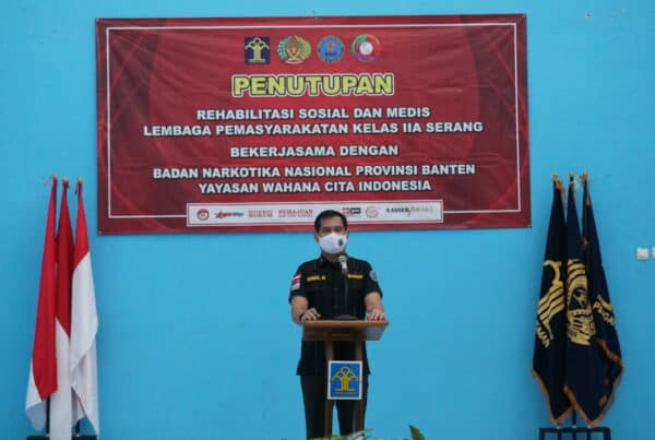 Kepala BNNP Banten Hadiri Penutupan Rehabilitasi Medis dan Sosial