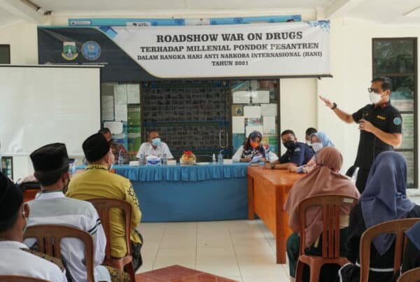 Komitmen Perangi Narkoba, Milenial Cileles Ikuti Roadshow War On Drugs BNNP Banten