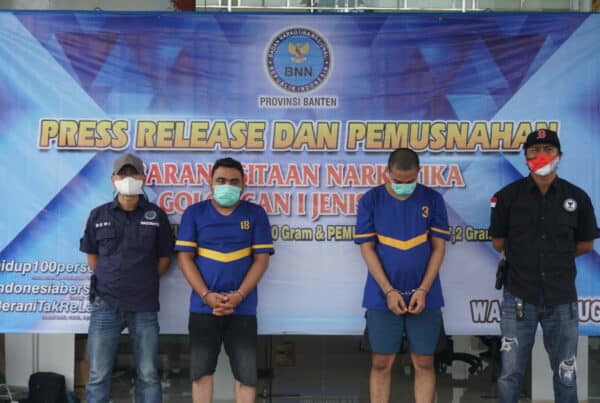 Modus Penyelundupan Sabu Dalam Kap Mesin Mobil Terungkap Oleh BNNP Banten