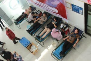 Donor Darah dalam Rangka Memeriahkan Hari Anti Narkotika Internasional (HANI) 2022