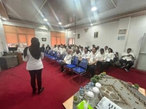 SOSIALISASI DAN TES URIN BNNP BANTEN DI LINGKUNGAN KPP PRATAMA PANDEGLANG